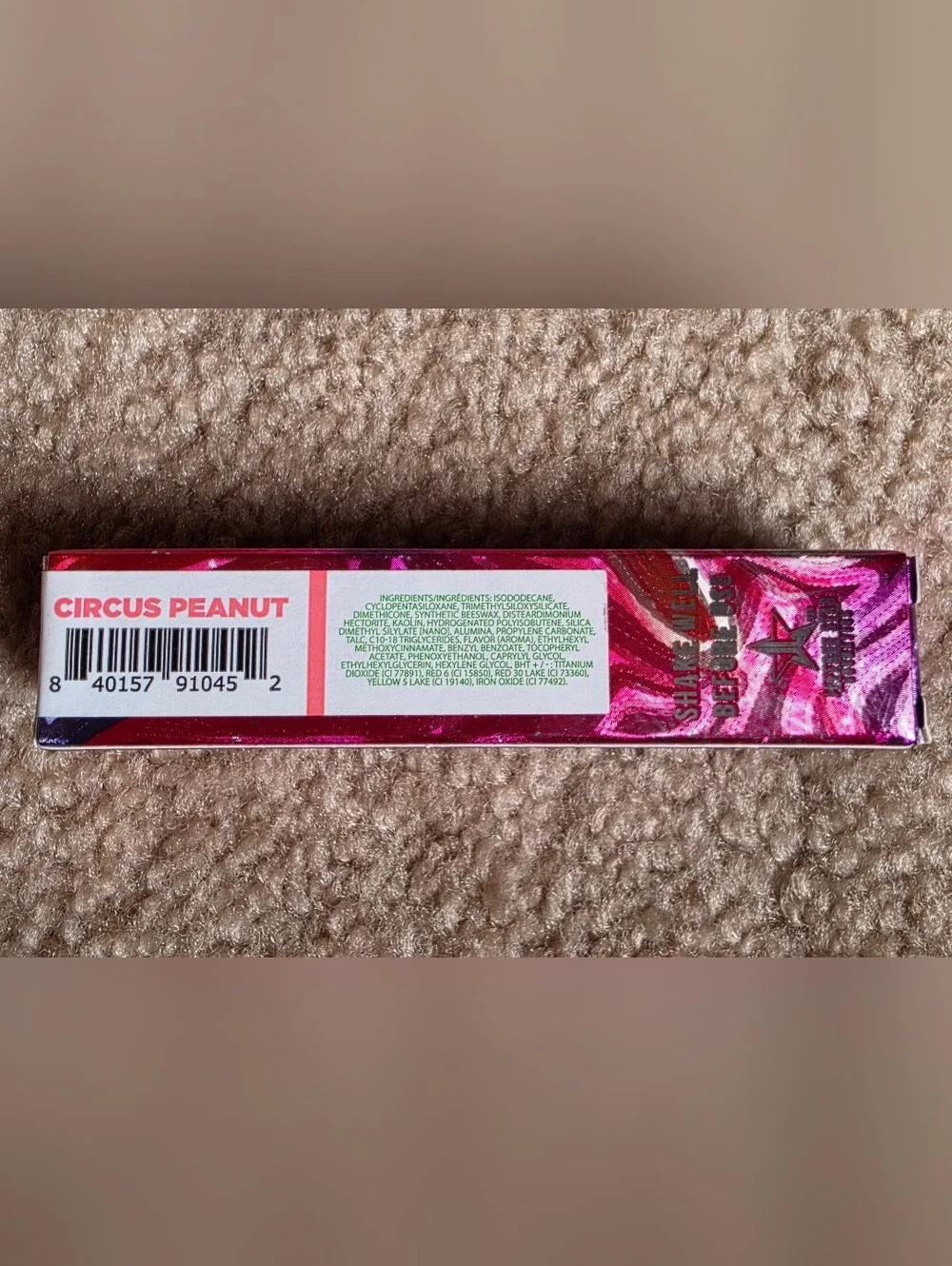 Jeffree Star Velour Liquid Lipstick - Circus Peanut Full Size $12 NIB